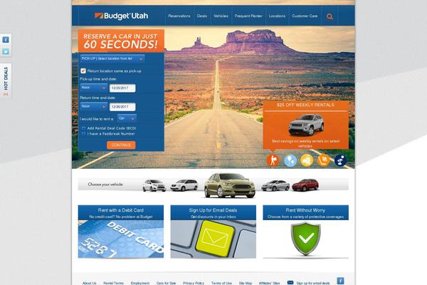 budgetutah.com site used Brac