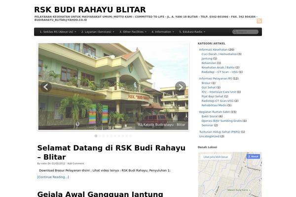 PageLines theme site design template sample