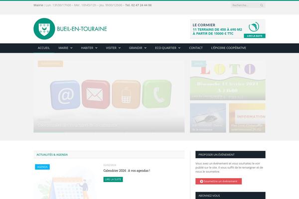 SmartMag theme site design template sample