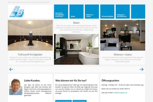 Metro theme site design template sample
