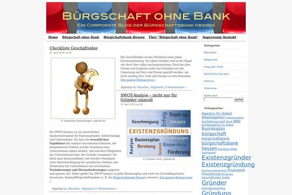 buergschaft-ohne-bank.de site used Theme001
