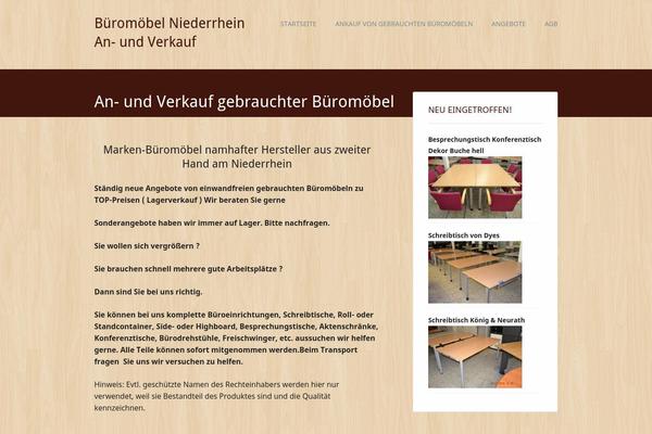 bueromoebel-niederrhein.de site used Bueromoebel-niederrhein
