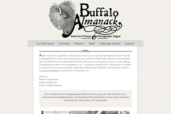 buffaloalmanack.com site used Melville-master