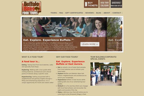 buffalobitesfoodtours.com site used Foodtourpros