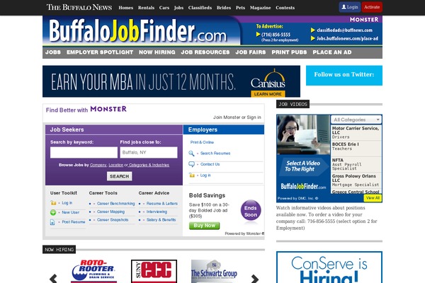 buffalojobfinder.com site used Tbn-2013