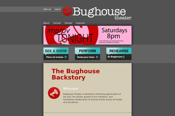 bughousetheater.com site used Bughouse-atrex