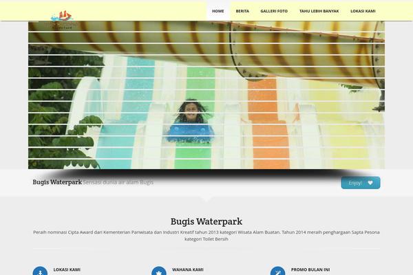 bugiswaterpark.com site used Metronomy