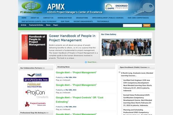 build-project-management-competency.com site used Apmx-theme