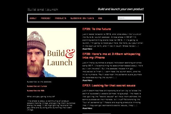 buildandlaunch.net site used Build-and-launch-theme