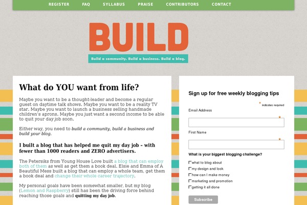 Thesis theme site design template sample