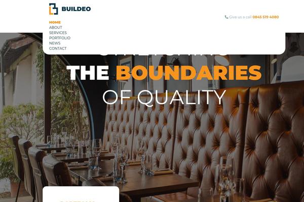 buildeo.co.uk site used Buildeo-theme