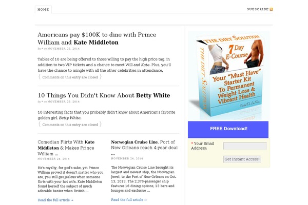 Thesis 1.8 theme site design template sample