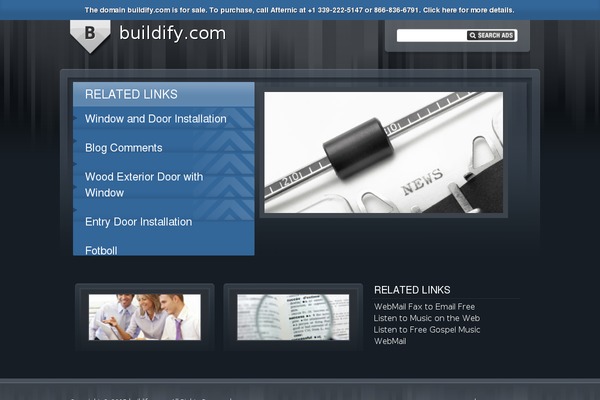 buildify.com site used Buildify