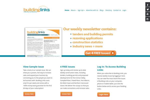 buildinglinks.ca site used Nimble Child