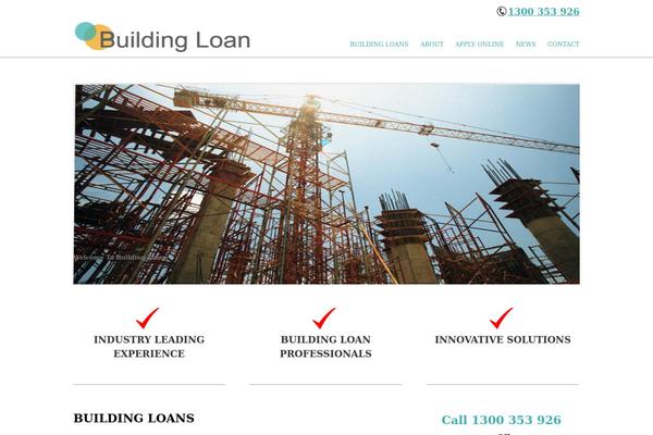 buildingloan.net.au site used Buildingloan