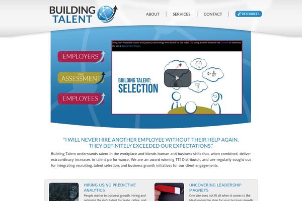 buildingtalent.com site used Buildingtalent