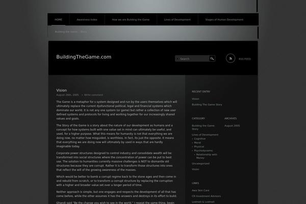 buildingthegame.com site used Piano Black