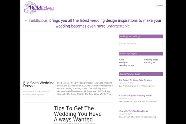 buildlicious.com site used Licious