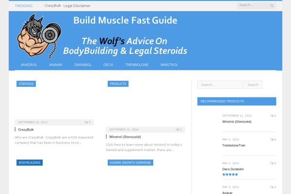 SmartMag theme site design template sample