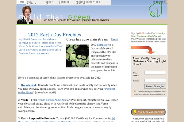 buildthatgreen.com site used Thesis 1.5.1