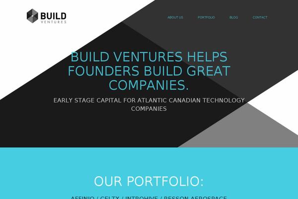 buildventures.ca site used Buildventures