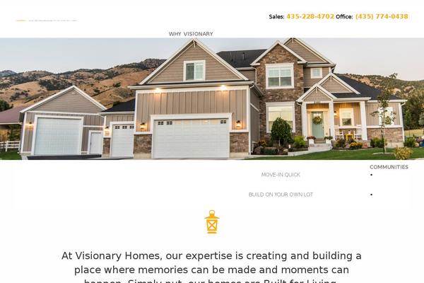 buildwithvisionary.com site used Visio