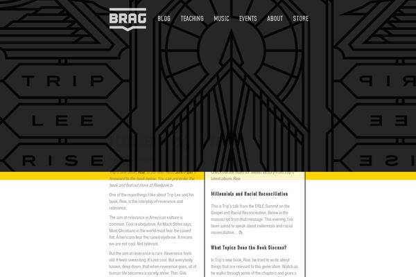 builttobrag.com site used Brag