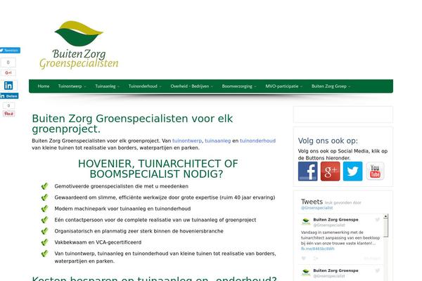 buiten-zorg.nl site used Wm4