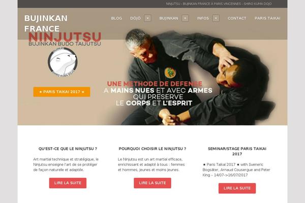 bujinkan-france.com site used Goran