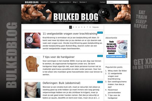 bulkedblog.com site used Clean-start-master