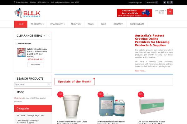 bulkwholesale.com.au site used Bulkwholesale-child