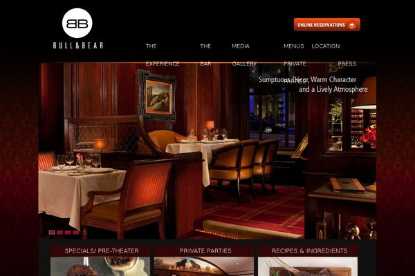 bullandbearsteakhouse.com site used Bullandbear