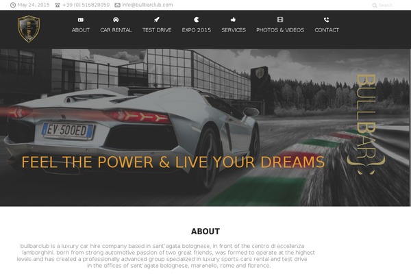 Jupiter theme site design template sample