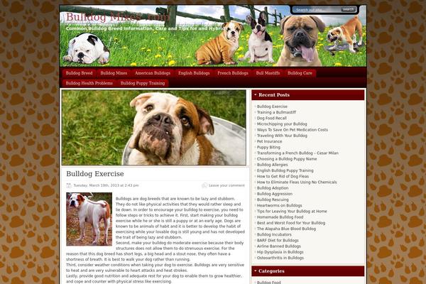 bulldogmixes.com site used Animals-pro