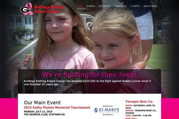 bulldogsbattlingbreastcancer.com site used Bulldogsbattling