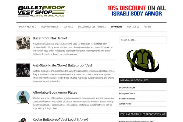 Magazine Pro theme site design template sample