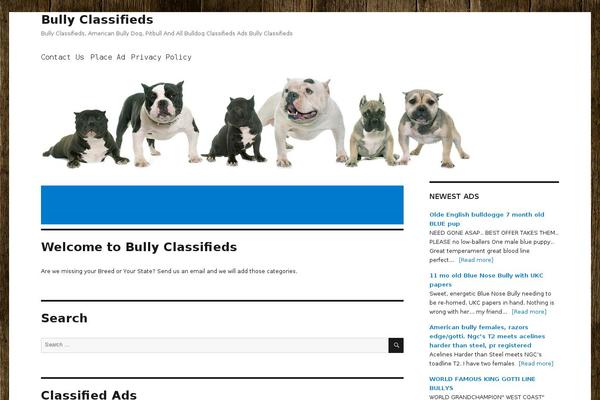 bullifieds.com site used Responsivepro-child