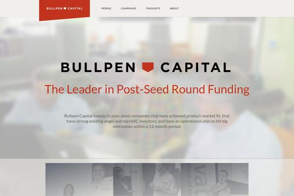 bullpencap.com site used Bullpen