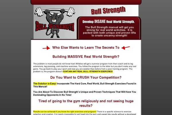 bullstrength.com site used Bull