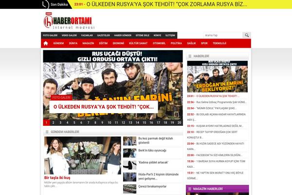 theHABER theme websites examples