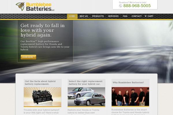 bumblebeebatteries.com site used Bumblebee-batteries