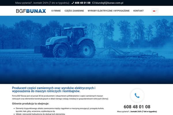 bunax.com.pl site used Bunax