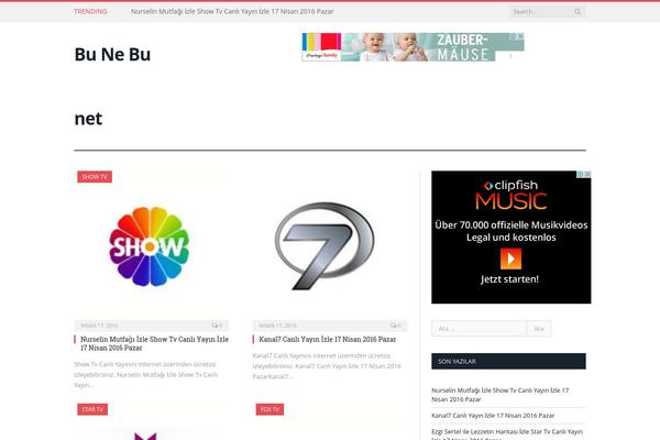 bunebu.net site used NewsMag