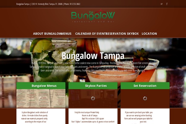 bungalowtampa.com site used Bungalow