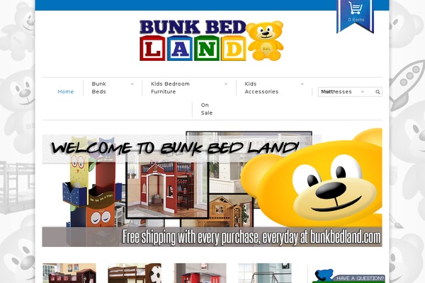 bunkbedland.com site used Maya