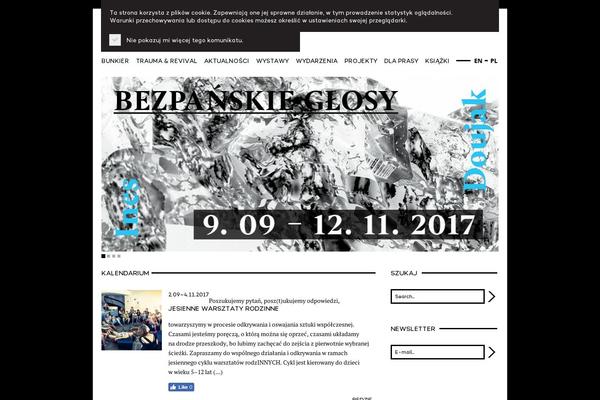bunkier.art.pl site used Bunkier