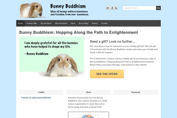 bunnybuddhism.com site used Shell Lite
