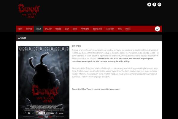 bunnythekillerthing.com site used Manage Issue Based Magazine