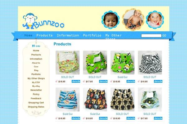 Cute_sweet theme site design template sample