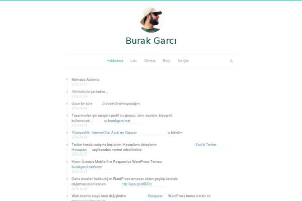 burakgarci.net site used Gp-brk